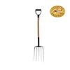 COUNTRY HARDWARE 5 13" Tines Manure Fork, with 32-3/4" Ash D-Handle