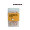 HOME PAK 4 Pack 3/16" Plastic Mirror Clips