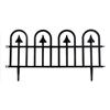 AMES 24" x 13" Poly Wrought Iron Style Garden Fencing