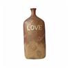 13" Resin Love Vase