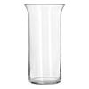 LIBBEY 7-1/2" Glass Flare Top Flower Vase