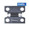 BUILDER'S HARDWARE 1 Pack Zinc Plated Hasp Plate Staple