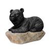 11" Bear Cub on Rock Lawn Ornament