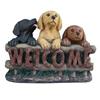 ANGELO DECOR 9.8" Loyal Labs Welcome Lawn Ornament