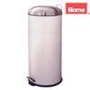 HOME HARDWARE 300L White/Stainless Steel Step-On Garbage Can