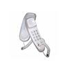 AUDIOLOGIC White Corded Trimline Desktop Phone