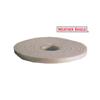 WEATHER SHIELD 5/32" x 3/8" x 40' White Closed Cell Foam Weatherstripping Tape