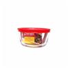 PYREX 4 Cup Round Storage Bowl, with Cover