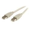 StarTech 6 ft. Beige A to A USB 2.0 Cable M-M (USBFAA_6)
