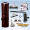 Kenmore®/MD Deluxe 540 AW Straight Air Central Vacuum Package
