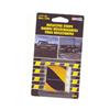 2 Pack 1.5" x 40" Yellow and Black Reflective Tape