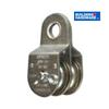 BUILDER'S HARDWARE 1-1/2" Zinc Fixed Eye Double Pulley