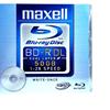 Maxell Blu-ray 1-2X 50GB BD-RE Rewritable Dual Layer Inkjet Printable White 1 Pack (631004)