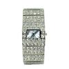 Simon Chang™ Ladies' Mother of Pearl Cuff Watch with Swarovski® Crystals - Light Blue