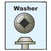 KREG 500 Pack #2 Square Coarse Washer Drive Screws