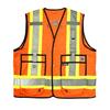 WORK KING 2XL Fluorescent Orange Survey Safety Vest