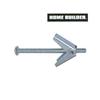 HOME BUILDER 2 Pack 1/4" x 3" Zinc Plated Toggle Spring Bolts