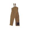TOUGH DUCK Mens Large Brown Insulated Overalls