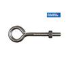 BUILDER'S HARDWARE 5/16" x 4" Stainless Steel Eye Bolt, with Nut