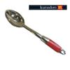 KURAIDORI 13" Stainless Steel/Red Solid Spoon