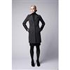 ATTITUDE® JAY MANUEL Women's Coat with Faux Leather Collar and Sleeves
