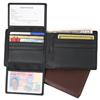 Royce Leather Rfid Blocking Euro Commuter Wallet in Top Grain Nappa Leather