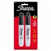 SHARPIE 2 Pack Black Markers