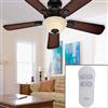 Hunter  Forest Hill 122 cm (48 in.)  Ceiling Fan  With Remote
