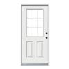 JELD-WEN Windows & Doors 34x7-1/4 9 Lite Entry Door_LH