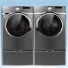 Samsung® 4.6 cu. Ft. Stainless Platinum Front Load Washer/Dryer Team