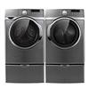 Samsung 4.6 Cu Ft. Steam Washer and 7.4 Cu. Ft. Steam Dryer