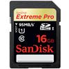SanDisk Extreme Pro 16GB SDHC UHS-I Flash Memory Card (SDSDXPA-016G)