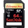 SanDisk Extreme Pro 64GB SDXC UHS-I Flash Memory Card (SDSDXPA-064G)