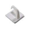 6 Pack White Adhesive Cup Hooks
