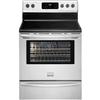 Frigidaire 5.7 Cu. Ft. Self-Clean Smooth Top Convection Range (CGEF3034MF) - Stainless Steel