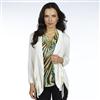 Jones & Co 3/4 Sleeve Ruched Front Cardigan