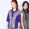 Girl Confidential(TM/MC) Boat-Neck Poncho Top with Necklace