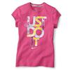 Nike® Girls' Just Do It® Athletic Sparkle T-shirt