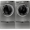 Samsung 4.3 Cu. Ft. Front Load Steam Washer and 7.3 Cu. Ft. Electric Steam Dryer - Stainless
