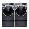 Samsung 5.2 Cu. Ft. Front Load Steam Washer & 7.5 Cu. Ft. Electric Steam Dryer Charcoal