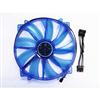 Apevia 200mm Case Fan (CF20SL-UBL) - Blue