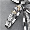 Signature® Women's Engagement Diamond Ring Set In 10K Gold