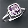 Tradition®/MD Lavender Cubic Zirconia Ring Set In Sterling Silver