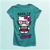 HELLO KITTY™ 'Geek Is The New Cute!' Big Girls' Licensed T-Shirt