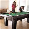MD Sports™ Billiard Table/Table Tennis Combo with Cue Rack