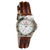 Wenger Swiss Men's Watch (9846) - Brown Band / White Dial