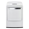 LG 7.3 Cu. Ft. Electric Dryer (DLE1101W) - White