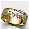 Tradition®/MD 10K Two-Tone Gold Wedding Band