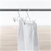 NeatFreak® Non Slip Skirt Hanger with Clips 3 Pack