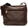 Ashlin Tonya Leather Hobo Bag (B8135-18-01) - Black